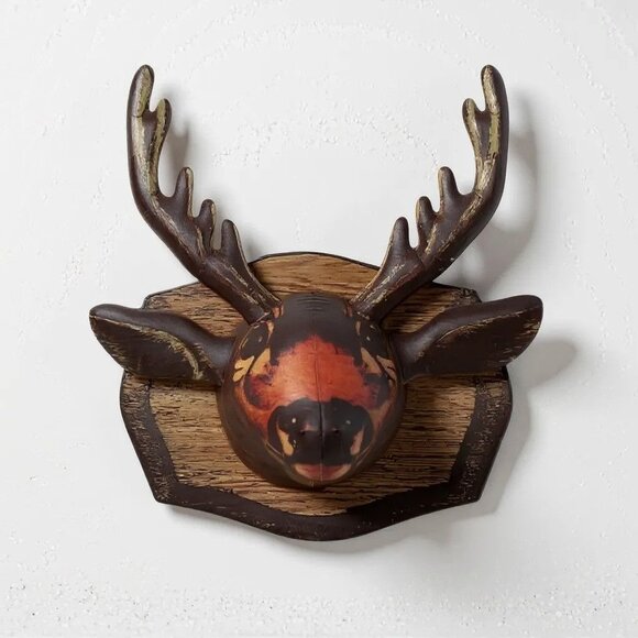 Inflatable Moose Head Wall Decor Durable Vinyl Home Decoration - Picture 1 of 6